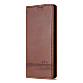 AZNS Magnetic Calf Texture Flip Leather Phone Case